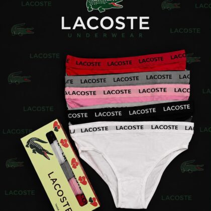 Lacoste — Дамски бикини 5бр/кутия #14
