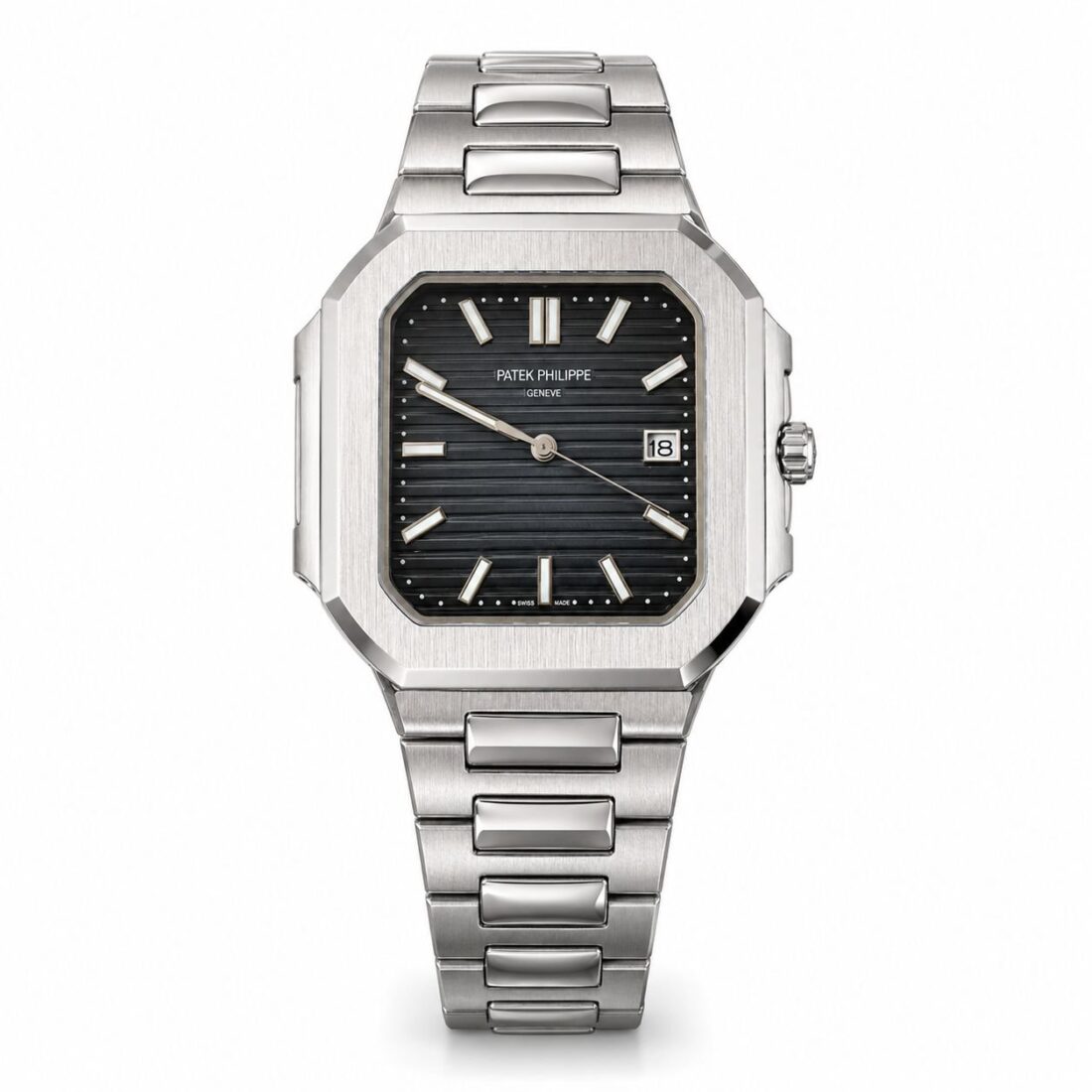 Мъжки Patek Philippe Nautilus Square Two-Tone / Grey Dial #286