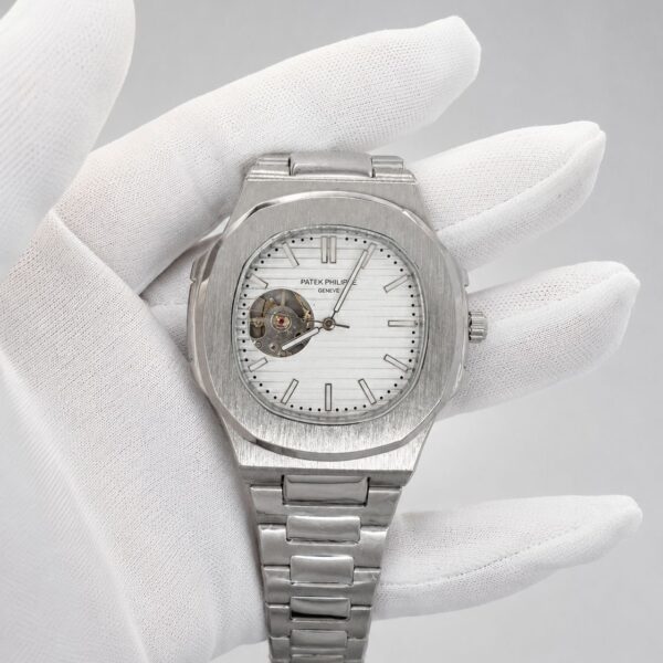 Мъжки Patek Philippe Nautilus White Dial Steel #143