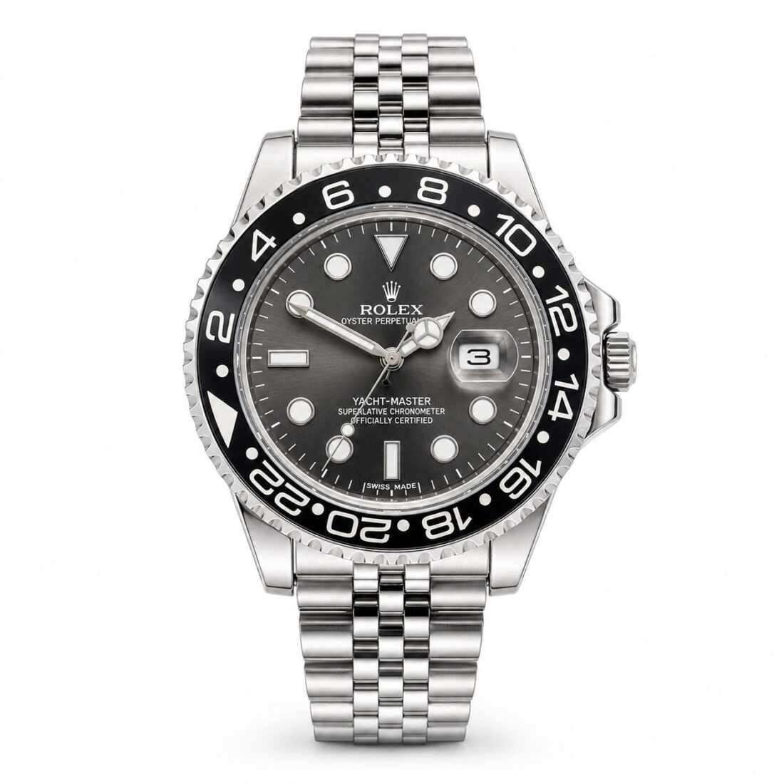 Мъжки Rolex Yacht-Master Grey Dial / Black Bezel #132