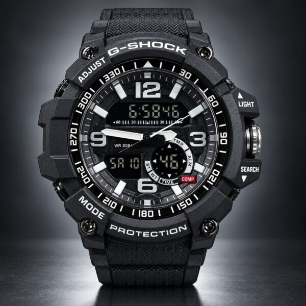 Мъжки Casio G-Shock Mudmaster Compass All Black #428