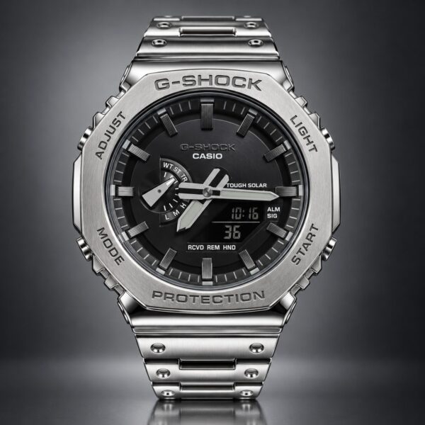 Мъжки Casio G-Shock Full Metal Steel / Black Dial #430