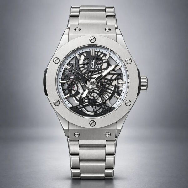 Мъжки Hublot Big Bang Skeleton Steel Bracelet #358