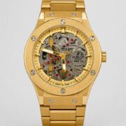 Мъжки Hublot Classic Fusion Skeleton Gold #277